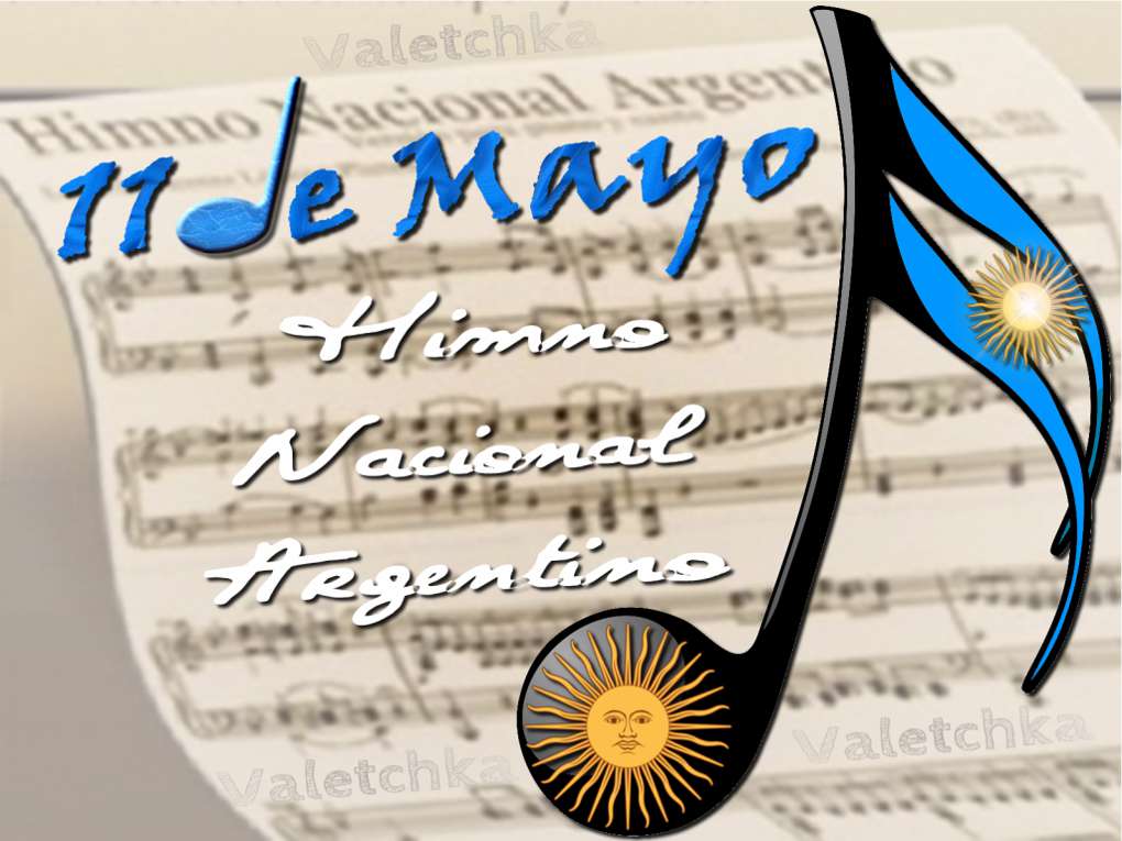 Día Del Himno Nacional Argentino Monte Caseros Provincia De 9090